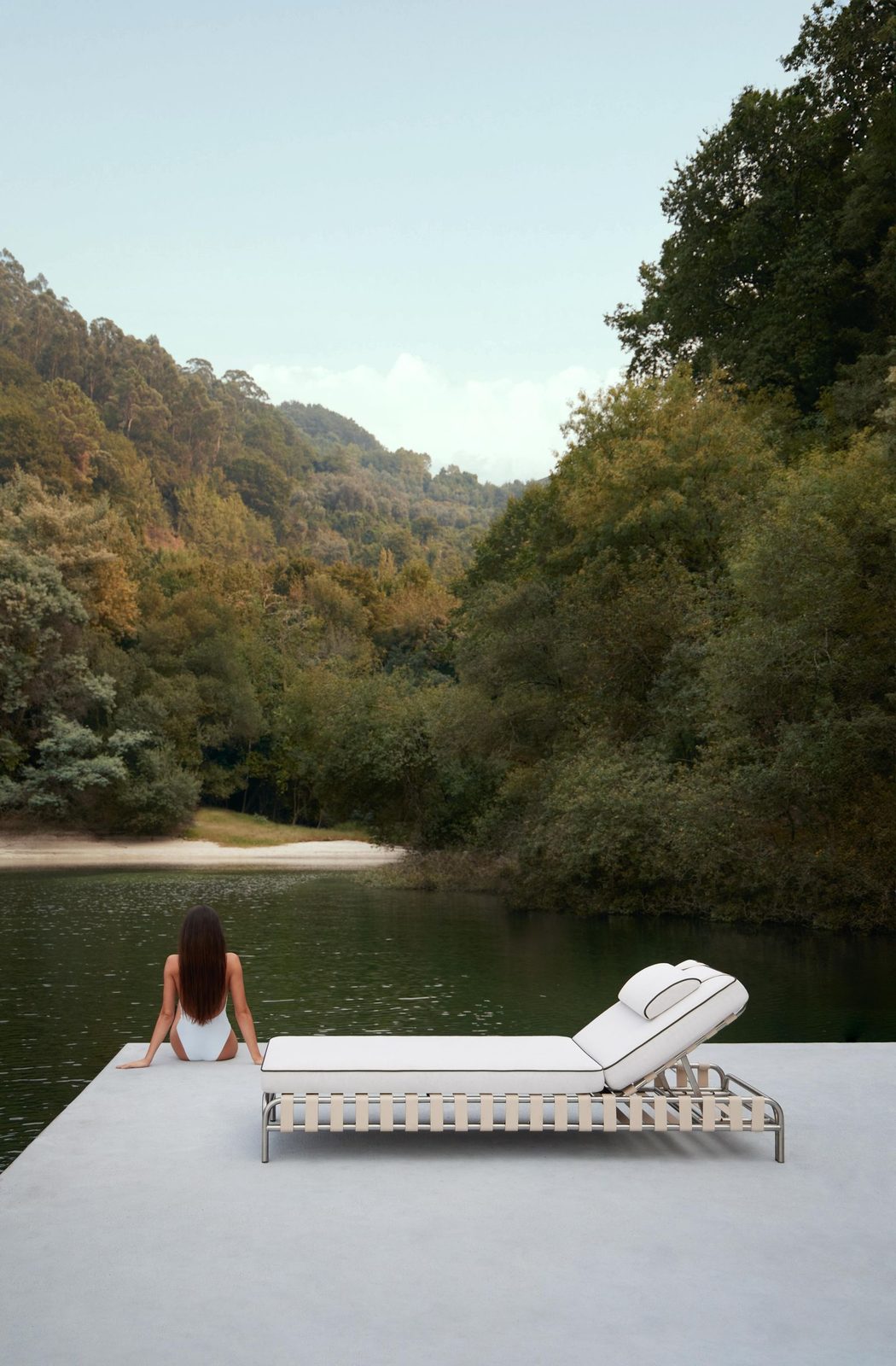 Onsen chaise lounge.